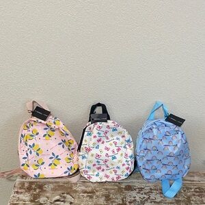 NWT cute Kendall & Kylie mini backpacks 🎒 The price is for all 3. Adorable🤩